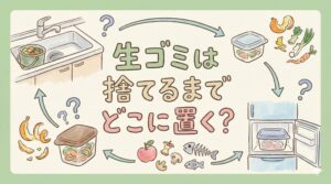 生ゴミは捨てるまでどこに置く？臭わない保管術と神アイテム3選