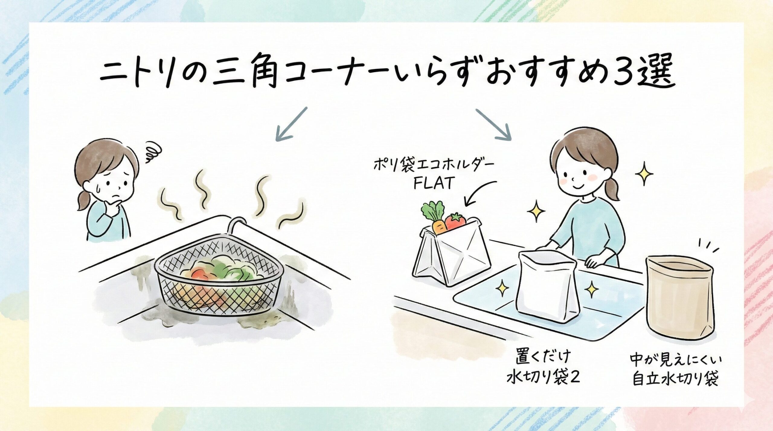 ニトリの三角コーナーいらず3選！ヌメリ掃除から解放される人気アイテムはどれ？