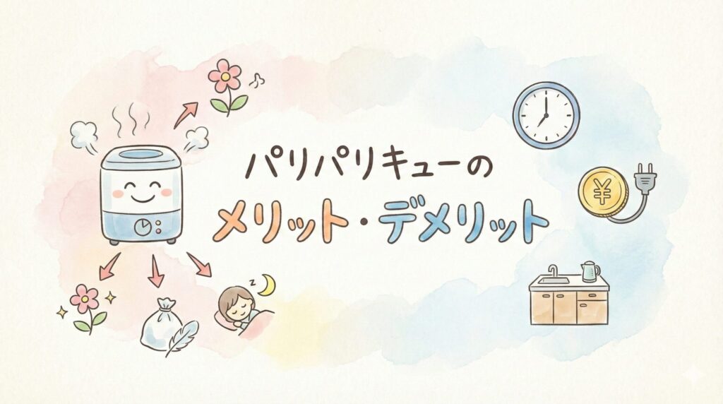 パリパリキューのデメリットとメリットを解説！どんな人におすすめ？
